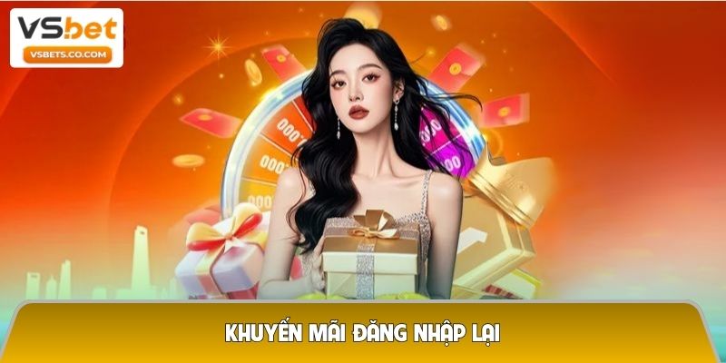 Khuyến mãi đăng nhập lại – Quay lại nhận thưởng lớn bất ngờ 5 Khuyến mãi đăng nhập lại